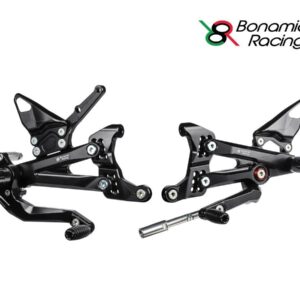 CONJUNTO TRASERO BONAMICI RACING AJUSTABLE NEGRO DUCATI PANIGALE V4/S/R 2018-2022